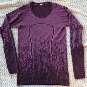 Lululemon Swiftly Tech Long Sleeve Crew Size 8